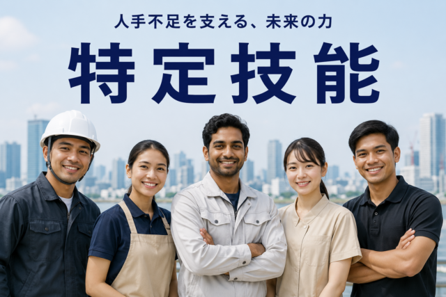 在留資格「特定技能」とは？2019年に創設された就労ビザを行政書士が解説
